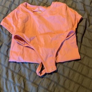Wild Fable Pink Bodysuit